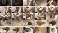 LittleDirtyPrincess - Wide poop into a bowl (Extreme, Solo) Defecation [FullHD 1080p] Screenshot 1