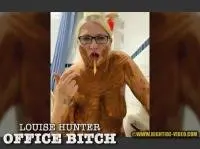 Louise Hunter - LOUISE HUNTER OFFICE BITCH (Solo, BBW) Hightide-Video.com [HD 720p] Screenshot 5