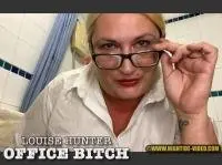 Louise Hunter - LOUISE HUNTER OFFICE BITCH (Solo, BBW) Hightide-Video.com [HD 720p] Screenshot 1