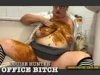 Louise Hunter - LOUISE HUNTER OFFICE BITCH (Solo, BBW) Hightide-Video.com [HD 720p] Screenshot 3
