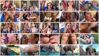 Kaitlyn Katsaros, Miss Demeanor, Keira Croft, Catalina Ossa, Natalie Brooks, Isabel Moon, Lucy Sunflower, Raven Maddoxx, and Raven Vice - 9 Girl Scat Orgy (Spit, Fart, Shit) ScatBook.com [HD 720p] Screenshot 1
