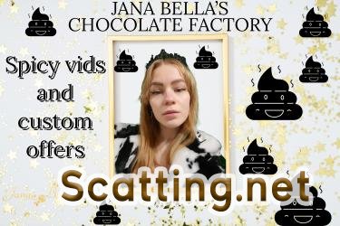 JanaBella - Jana Bella's special edition chocolate milkshake (Masturbation, Teen) Scatshop.com [UltraHD 4K]