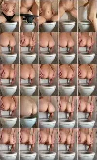 Markovna - Mladlena shows her period (Solo, Amateur) Defecation [UltraHD 4K] Screenshot 1