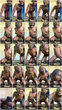 NadiaCream - Creamy Shit Play Part 2 (Big pile, Solo) New scat [FullHD 1080p] Screenshot 1