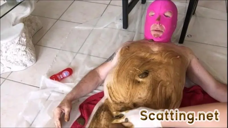 Girlsscatandpiss - Enema and I shit a lot on the slave (Domination, BDSM) Toilet Slavery [FullHD 1080p]