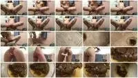 LittleDirtyPrincess - Big thick poop and bright yellow pee in a bowl (Extreme, Solo) Scatshop.com [FullHD 1080p] Screenshot 1