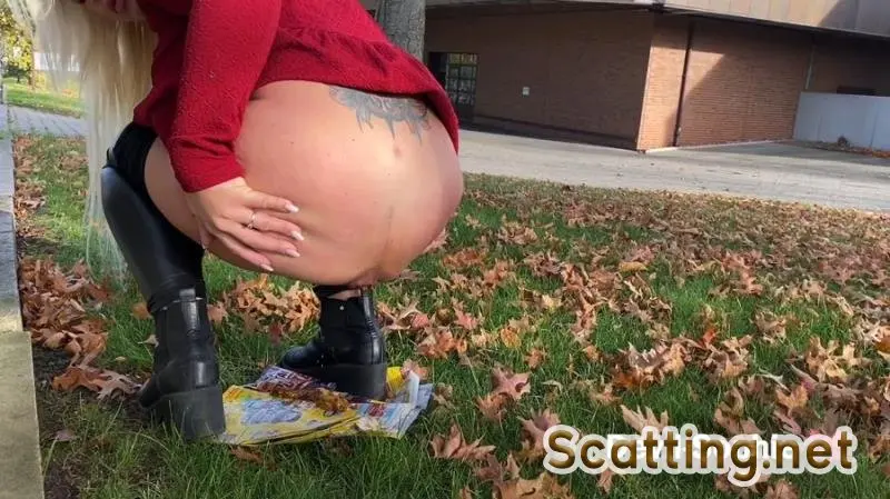 SteffiBlond - And from the post; P Today my sausage is traveling with Devil Sophie (Extreme, Solo) Defecation [UltraHD 4K]