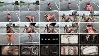 Devil Sophie - Hungry for sports - please shit me really full - Public on the roadside (Outdoor, Shit) Toilet Slavery [FullHD 1080p] Screenshot 1