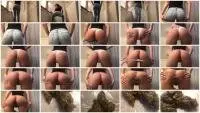 TinaAmazon - Light blue jeans tease and shit (Shitting, Solo) Human Toilet [UltraHD 4K] Screenshot 1