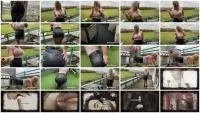 Devil Sophie - The office sausage - caught smoking and shit (Solo, Outdoor) Milf Shit [FullHD 1080p] Screenshot 1