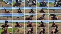 Devil Sophie - THIS is a brake track - outdoor quad shits escalated (Solo, Milf) Outdoor Scat [UltraHD 4K] Screenshot 1