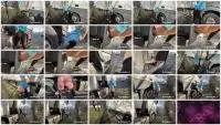 Devil Sophie - OMG - how does the shit get onto the truck running board (Poop, Extreme) Outdoor Scat [UltraHD 4K] Screenshot 1