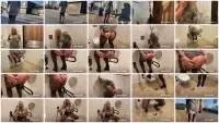Devil Sophie - Fastfood piglets - really messed up the fast food toilet shit (New scat, Solo) Toilet Slavery [FullHD 1080p] Screenshot 1