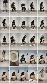 Markovna - Green stinking poop (Poop, Solo) Pooping Girls [UltraHD 4K] Screenshot 1