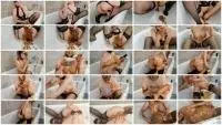 ScatLina - Bathroom Scat Play (Solo, Toys) Amateur [FullHD 1080p] Screenshot 1