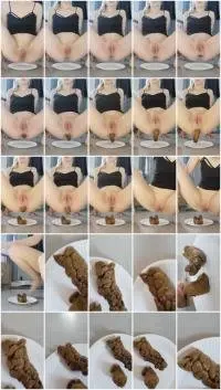 LucyBelle - Huge poop (Defecation, Extreme) Solo [UltraHD 2K 1080p] Screenshot 1