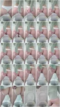 KinkGodess - White Panty Poop (Poop, Amateur) Toilet Slavery [UltraHD 2K] Screenshot 1