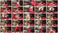 Josslyn Kane - Red pantyhose got pooped (Solo, Pantyhose) Scatshop.com [FullHD 1080p] Screenshot 1