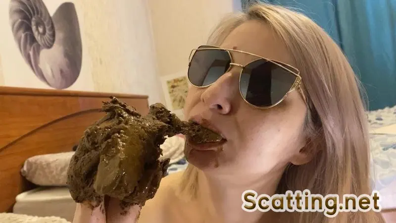 p00girl - I chew and smear shit, nausea (Solo, Eat) Scatshop.com [FullHD 1080p]