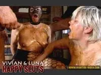 Vivian, Luna - VIVIAN And LUNA - HAPPY SLUTS (Eat, Group) Hightide-video.com [SD] Screenshot 9