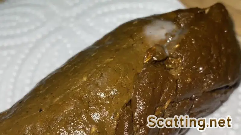 HolyCrap - Double turd with my white vaginal cream (Amateur, Solo) Big Pile [UltraHD 4K]