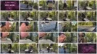 Devil Sophie - Violently Public on the main street shit on the bus stop seat - I was over (Outdoor, Milf) Smearing [FullHD 1080p] Screenshot 1
