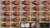 Darryl Dowe - Pukes all over her own face! (Vomiting, Solo) Vomit [FullHD 1080p] Screenshot 1