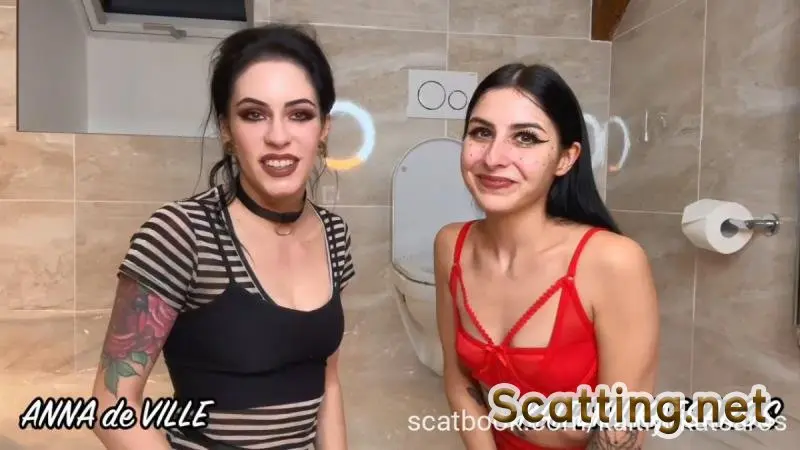 Kaitlyn Katsaros, Anna De Ville - Kaitlyn & Anna's 1st Scat Scene (Abuse, Dirty, Enema) Onlyfans.com / ScatBook.com / KaitlynKatsarosOfficial.com [HD 720p]