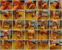 Gitta - Defecation (Scat, Amateur) Backdoor-SCAT.com [SD] Screenshot 1