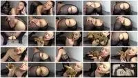 Evamarie88 - Creamy shit eat it again (Poop, Solo) Shit In Pantyhose [FullHD 1080p] Screenshot 1