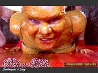 Scatmuschi, Sexy - PICK A HOLE (Mature, Humiliation) Hightide-Video.com [HD 720p] Screenshot 6