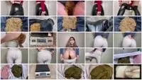 Sophia Sprinkle - 2 HUGE Heavyweight Shits! (Solo, Defecation) Shit in Leggins [FullHD 1080p] Screenshot 1