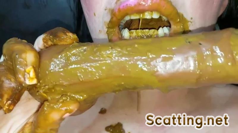 LADYCATX - SCAT AND FLIP FLOPS (Solo, Shit) Toy Play [FullHD 1080p]