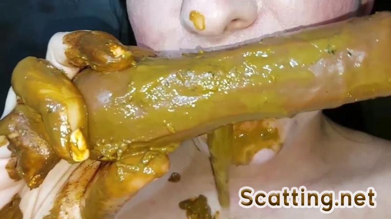 LADYCATX - Vomiting, droppings and staining games (Solo, Dildo) Toys Play [FullHD 1080p]