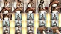 Femdom - Full load of shit into your slaves mouth (Toilet Slavery, Eat) Scat Porn [HD 720p] Screenshot 1