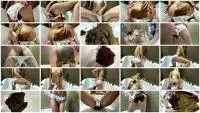 Thefartbabes - Huge Poops In Cotton Panties (Solo, Blonde) Poop Videos [FullHD 1080p] Screenshot 1