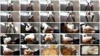 Thefartbabes - Messy Ruined Pantyhose (Toilet Slavery, Latex) Solo [FullHD 1080p] Screenshot 1