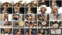 CutieSyren - Face Smearing &amp; Shit Licking (Solo, IR) Afro [FullHD 1080p] Screenshot 1