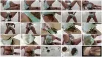 Thefartbabes - Blue Panty Poop (Smearing, Solo) Panty Scat [FullHD 1080p] Screenshot 1
