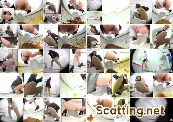 盗撮 便所駆け込みOLパンティずらし下痢便 シャリラ 114分 [SL-107] [FullHD 1080p] Screenshot 1