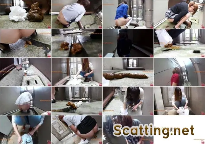 Amateur womans shitting in back alley. DLFF-157 [FullHD 1080p] Screenshot 1
