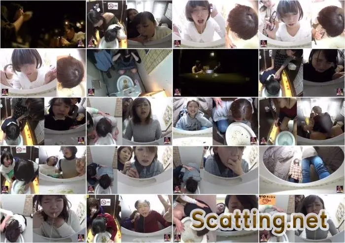 Drunk girlfriends puke in toilet. PGFD-015 [FullHD 1080p] Screenshot 1