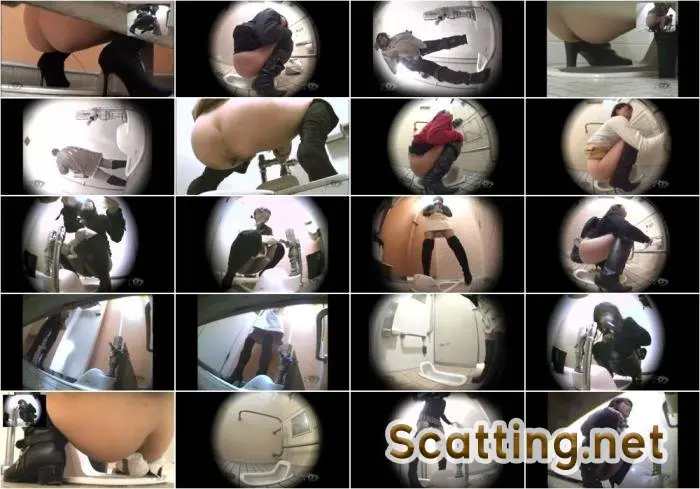 Voyeur in toilet girls. Pooping and peeing. JWB-01 [SD] Screenshot 1