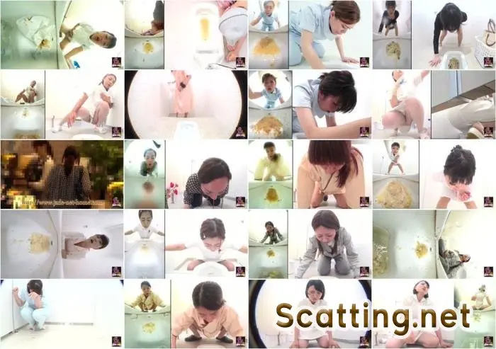 The pandemic of vomit in toilet after food poisoning. PGFD-020 [FullHD 1080p] Screenshot 1
