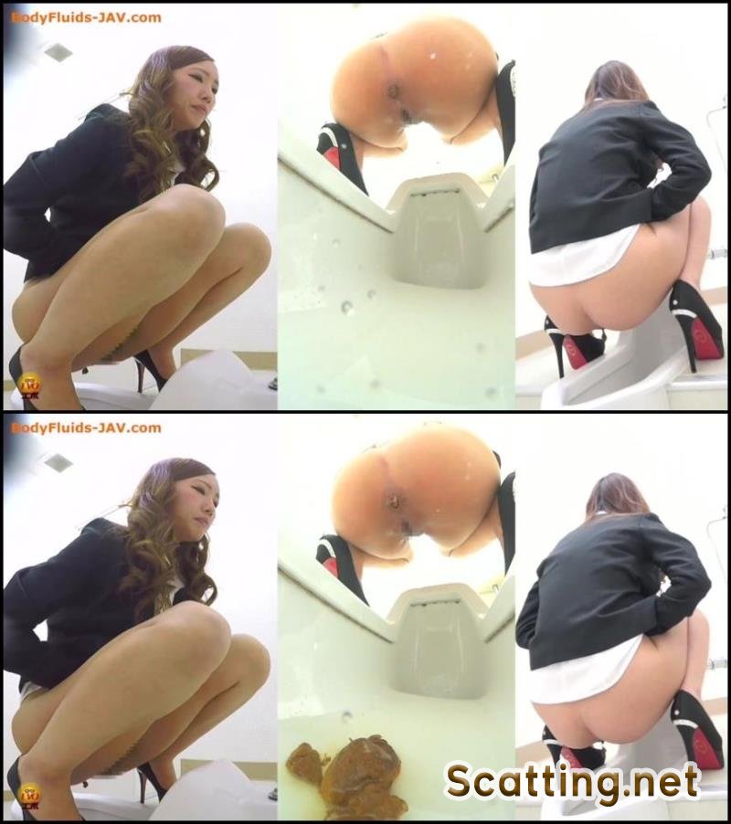 Incredible girl pisses and defecates in a public toilet. BFEE-49 [FullHD 1080p]
