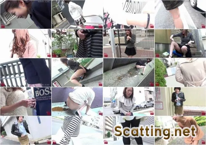 街中で浣腸娘♥　ガマン後の大量ゲリ便！ FF-051 [FullHD] Screenshot 1