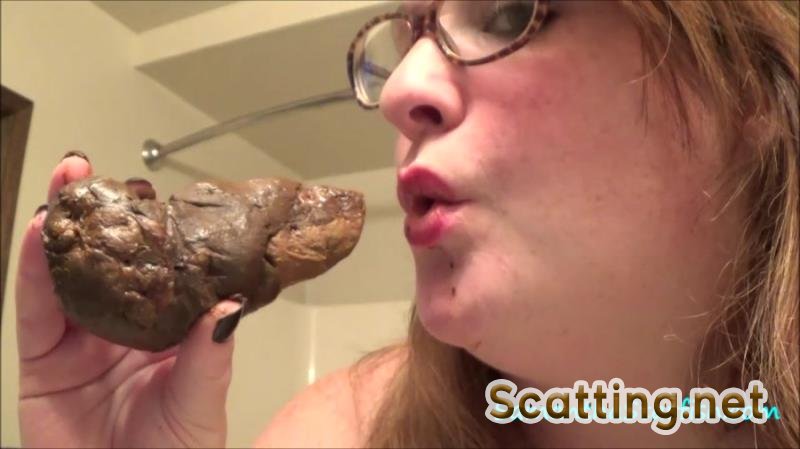 SamanthaStarfish - Filthy Scat Eater! (Amateur, Eat) BBW [HD 720p]