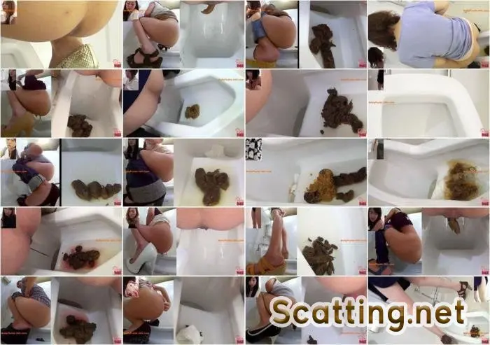 Wild shitting close-up in public jade toilet. FF-137 [FullHD 1080p] Screenshot 1