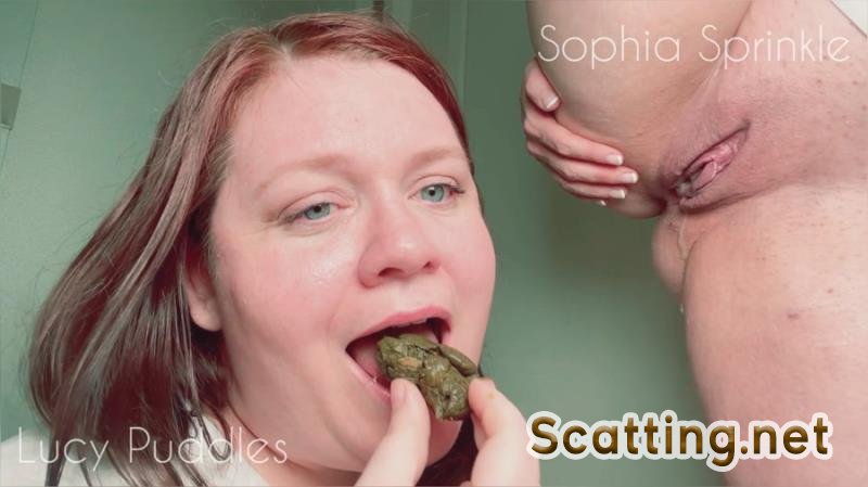 Sophia Sprinkle, Lucy Puddles - Straight From The Source (Shit, Eating) Scatsy [FullHD 1080p]