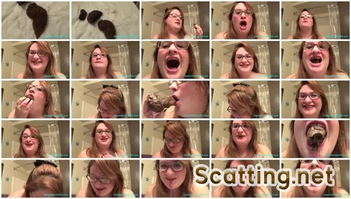SamanthaStarfish - Filthy Scat Eater! (Amateur, Eat) BBW [HD 720p] Screenshot 1